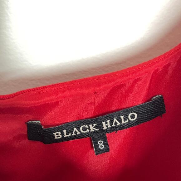 BLACK HALO Jackie O Dress Pencil Cherry Red {JJ2} - Picture 5 of 6